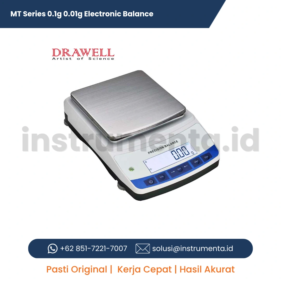 Jual Timbangan Laboratorium Drawell MT Series Presisi 0.1g 0.01g Distributor Resmi Electronic Balance Ready Stock